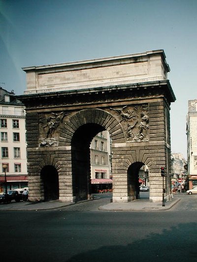 The Porte Saint-Martin, 1674 by Pierre Bullet
